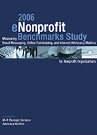 2006 eNonprofit Benchmarks Study