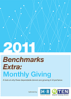 2011 Benchmarks Extra: Monthly Giving